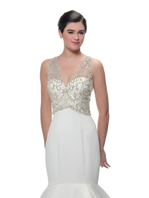 Poirier T-101 luxe top strass - Afbeelding 3