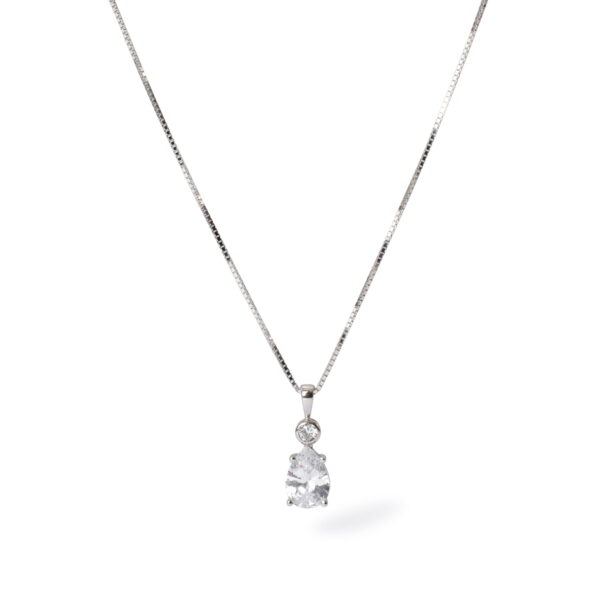 Abrazi Soraya Ketting zilver