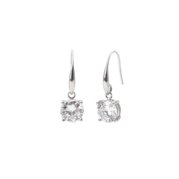 Abrazi Ava drop oorbellen Zilver