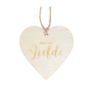 Label hart alleen maar liefde