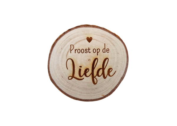 Opener berkenhout proost op de liefde