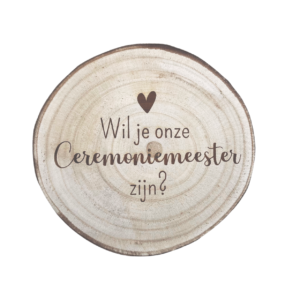 boomschijf middel ceremoniemeester