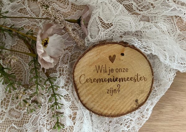 Berkenschijf wil je onze ceremoniemeester zijn - Afbeelding 3
