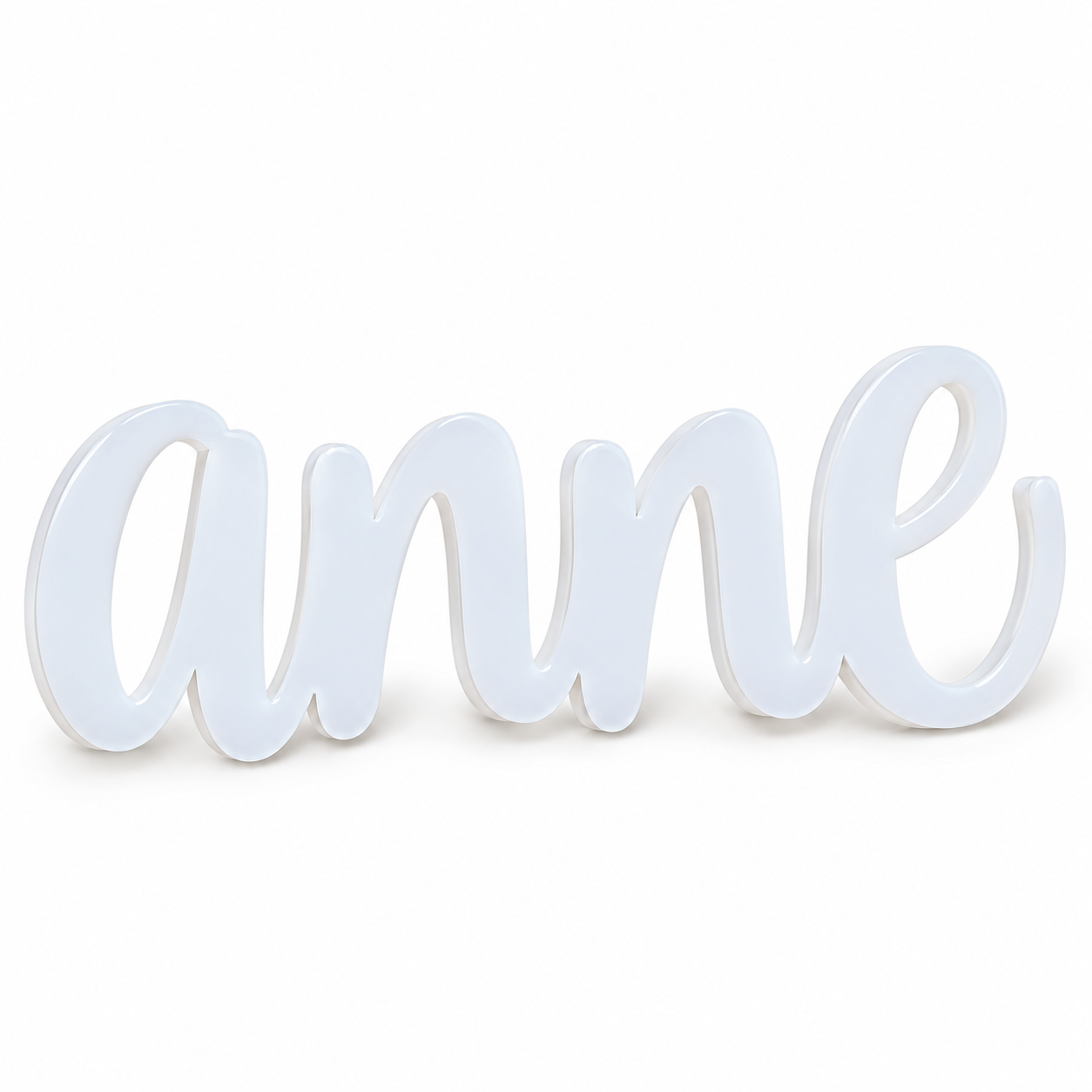 Gepersonaliseerde naamkaartjes bruiloft – Acryl in 8 kleuren